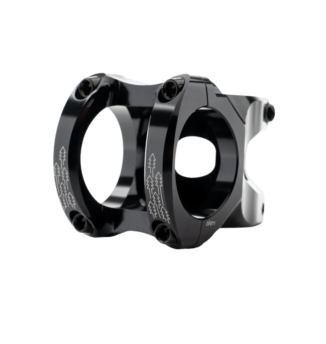 CNC STEM BLACK, CLAMP&EXT: 35MM
